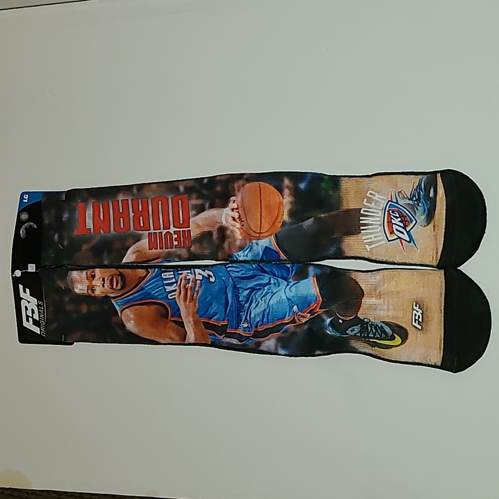 Kevin Durant Oklahoma City Thunder NBA socks
